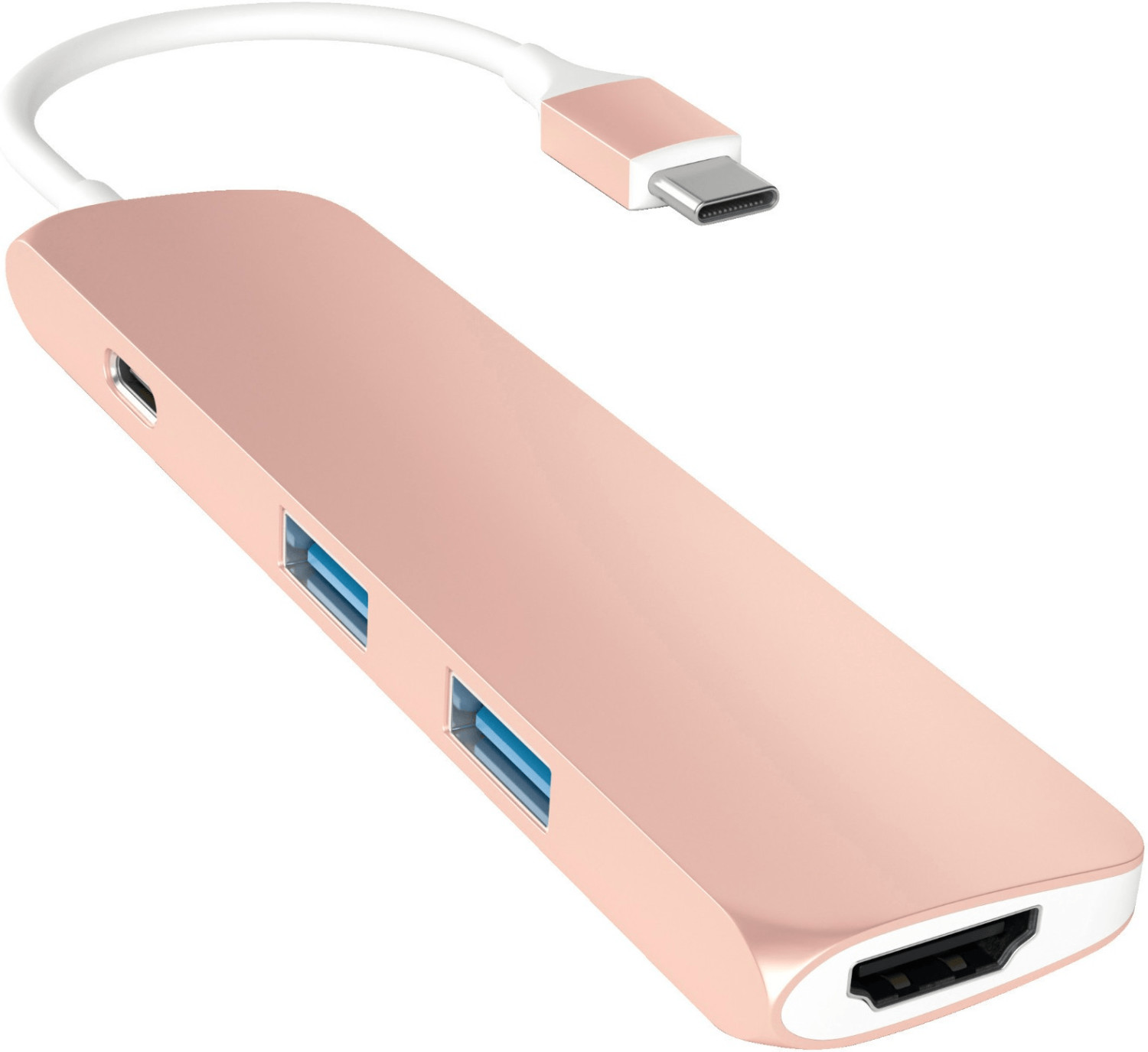 Satechi 4 Port 3.1-C USB HDMI Hub - Rose Gold