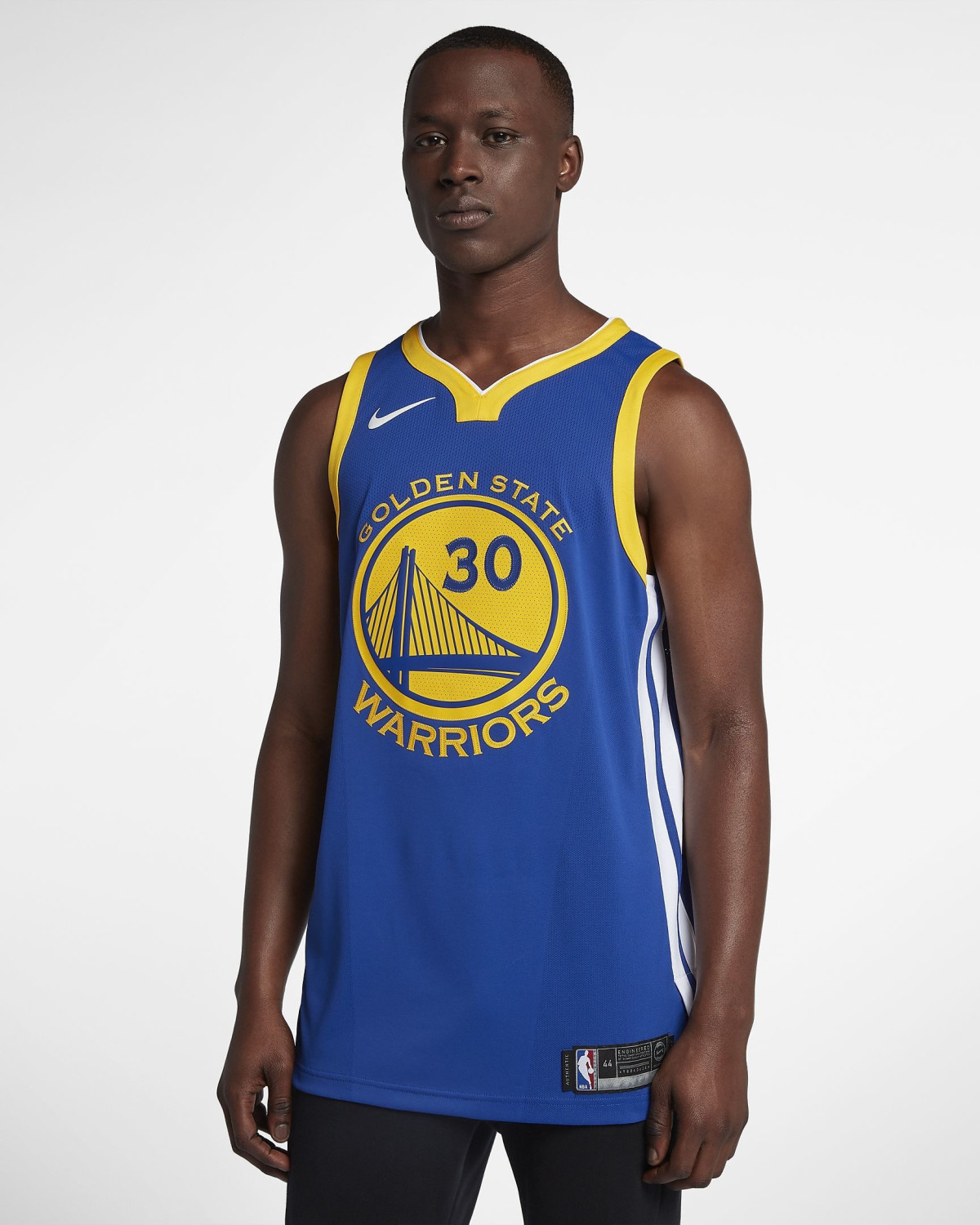 Nike Stephen Curry Golden State Warriors Trikot Icon ...