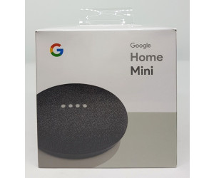 Smart Home Speaker Google Assistant Lautsprecher Google Home Mini Karbon neu 