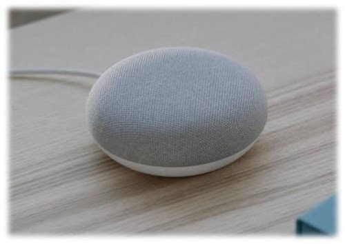 Altavoz Inteligente GOOGLE Home Mini Tiza (Google Assistant - Blanco)