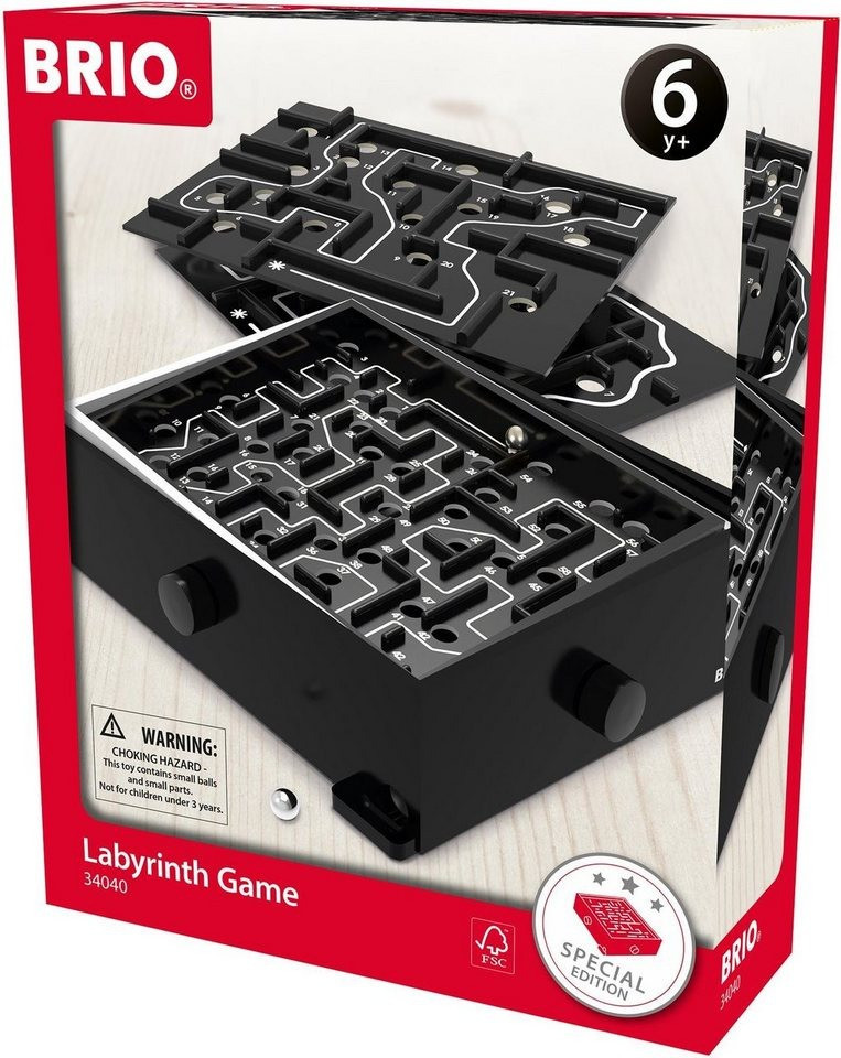 Jeu de labyrinthe avec 2 planches noir