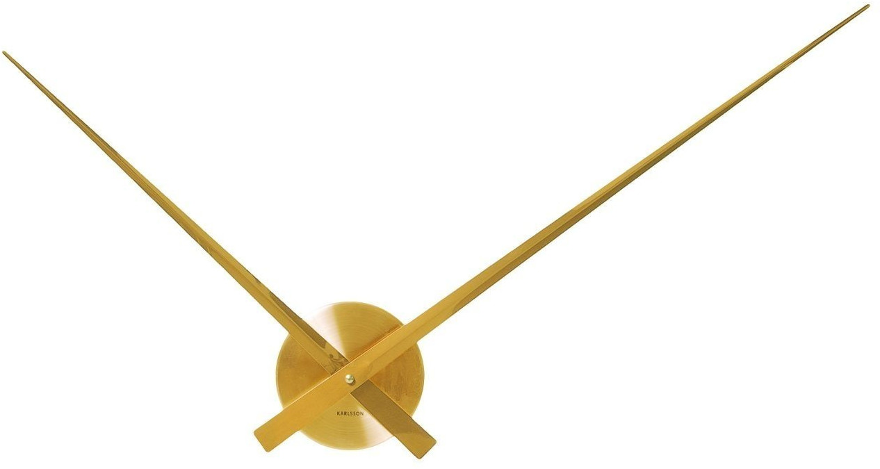 Karlsson Little Big Time, horloge murale, or