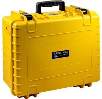 B&W Outdoor Case Type 6000 GoPro Karma Inlay Yellow