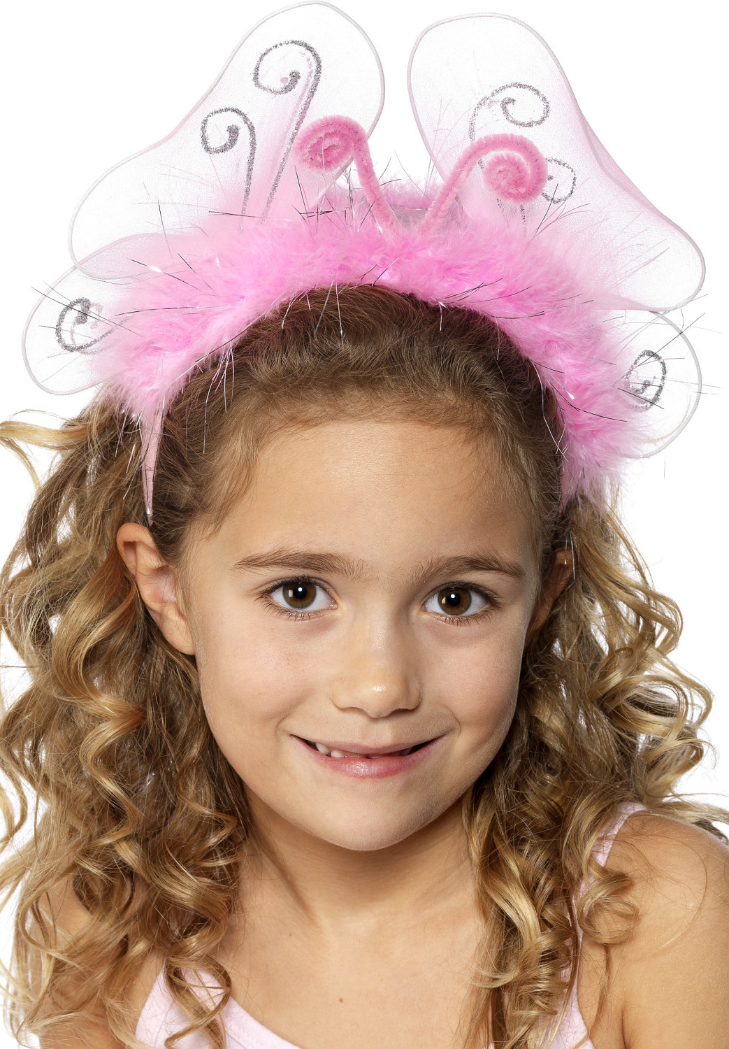 Smiffy's Butterfly headband with feathers
