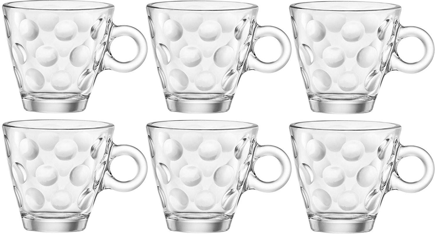 Bormioli Rocco Dots Set 6 verres espresso 100 ml