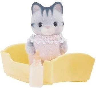 Sylvanian Families Chat gris Sara (3552)