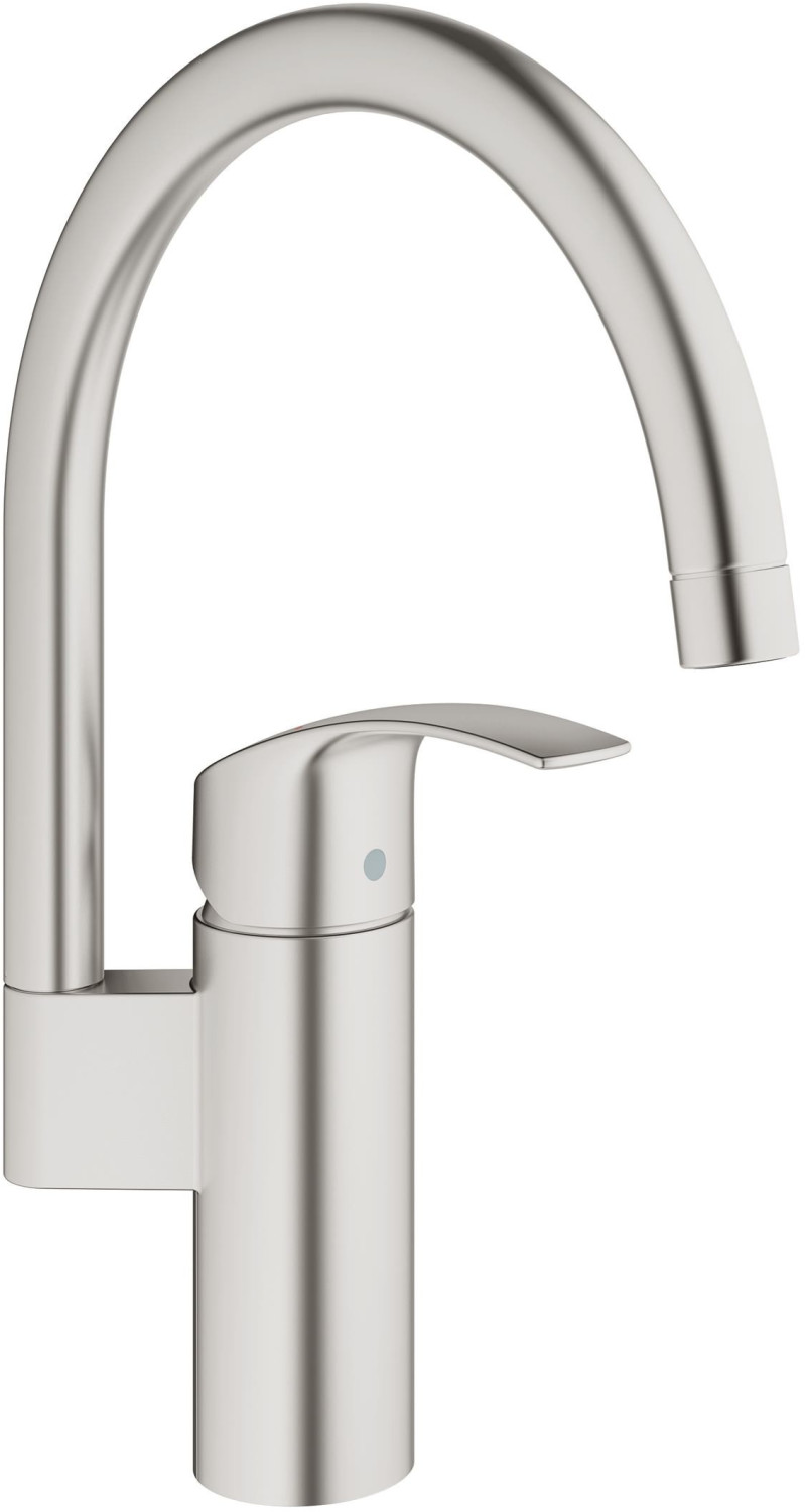 GROHE Mitigeur monocommande Eurosmart supersteel
