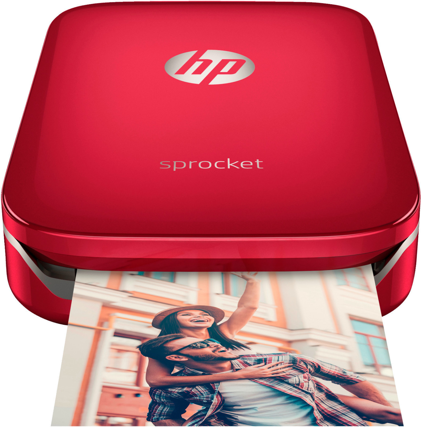 HP Imprimante photo couleur Bluetooth + 4 x 20 feuilles papier photos -  Sprocket - Noir pas cher 