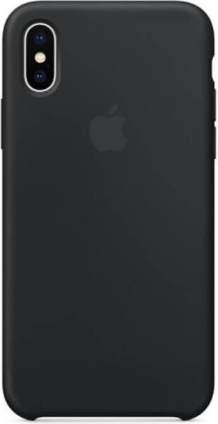 Apple Silikon Case (iPhone X) schwarz