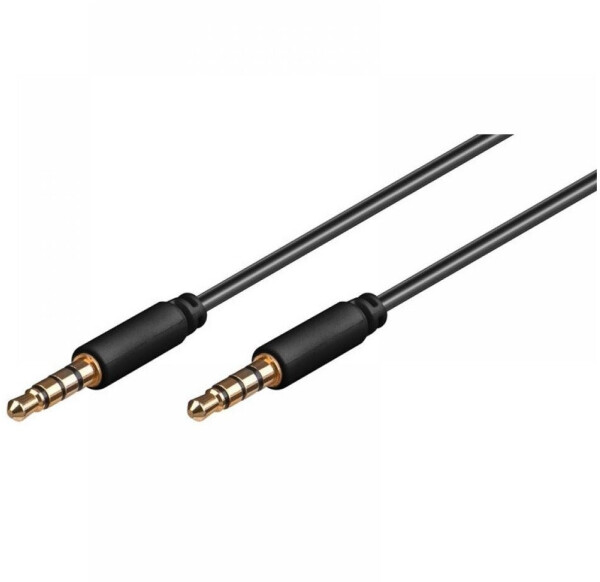 Goobay Verbindungskabel - Klinke 3,5 mm-Stecker > Klinke 3,5 mm-Stecker