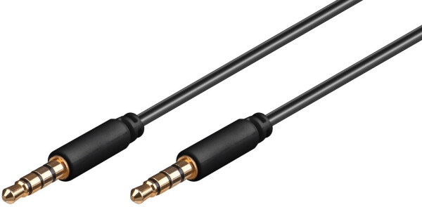 Goobay Verbindungskabel - Klinke 3,5 mm-Stecker > Klinke 3,5 mm-Stecker (1,0 m), Bild 3