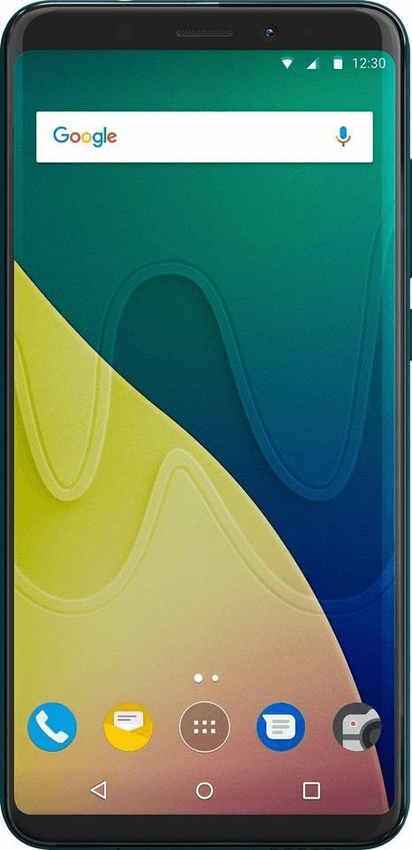 Wiko View XL deep bleen