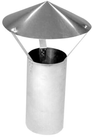 Kamino Flam Regenhaube FAL mit Rohrstück 120mm