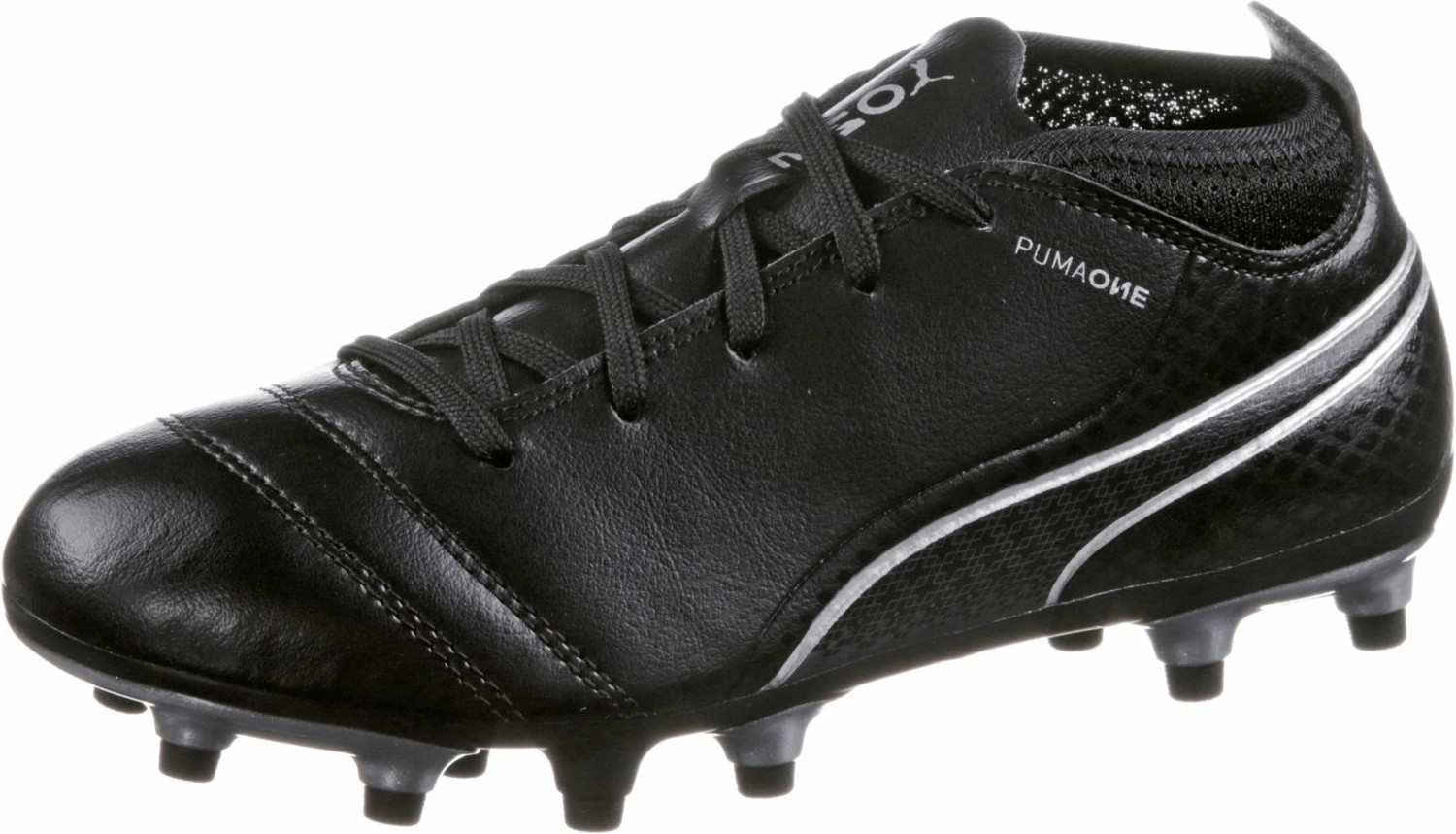 Puma ONE 17.4 FG Jr black/black/silver