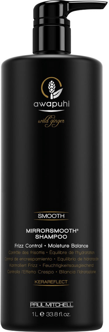 Paul Mitchell Awapuhi Wild Ginger Smooth Mirrorsmooth Shampoo (1000ml)
