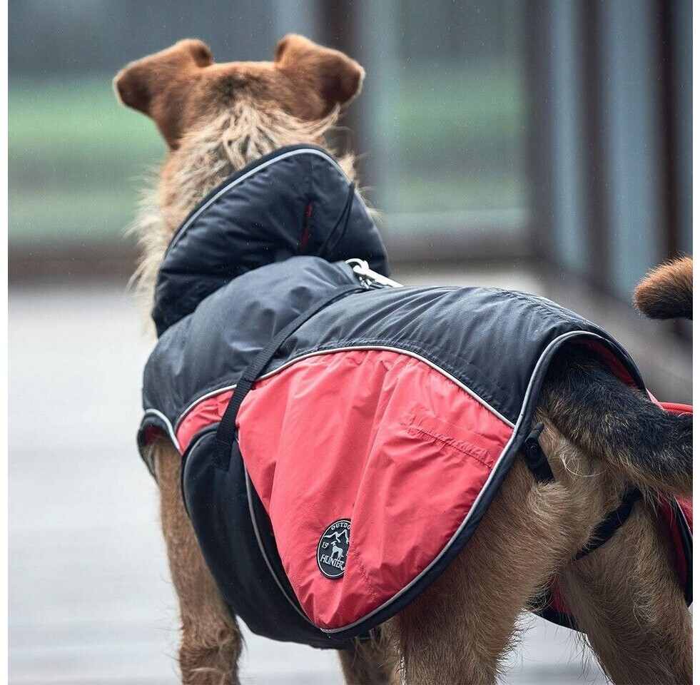 HUNTER Manteau pour chien 25cm Anthrazite/Red HUNTER Manteau pour chien 25cm Anthrazite/Red