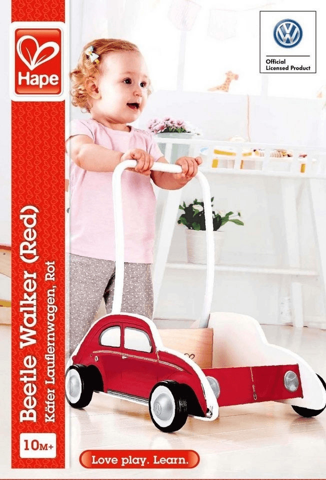 HaPe Trotteur coccinelle rouge