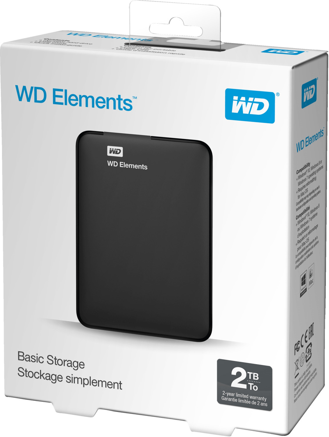 Soldes Western Digital Elements Portable 4 To 2024 au meilleur prix sur