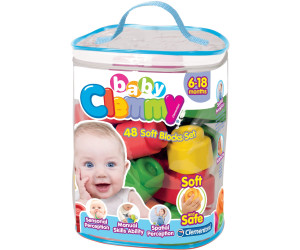 Clementoni Clemmy Bausteine Babyspielzeug Bauklötze Geschicklichkeit Spielzeug 