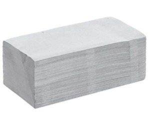 20X Papierhandtücher Naturell Zick-Zack-Falzung 1-lagig 250 Tücher Falthandtuch 