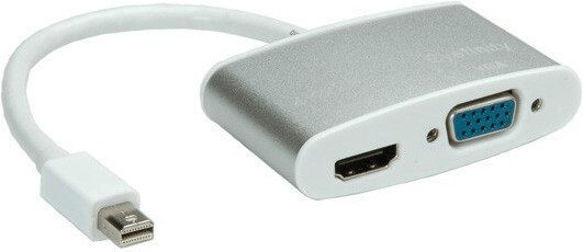 Roline Mini DisplayPort to HDMI / VGA Converter (12.03.3161)