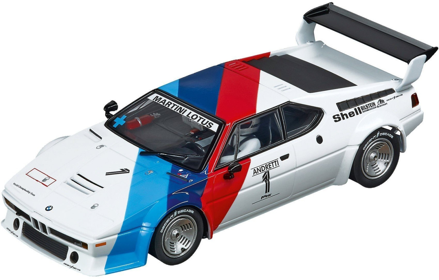Carrera Digital 132 BMW M1 Procar Andretti, No.01, 1979