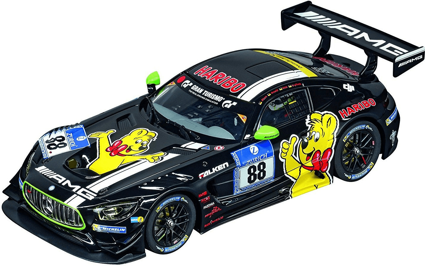 Carrera Digital 132 Mercedes-AMG GT3 Haribo Racing, No.88