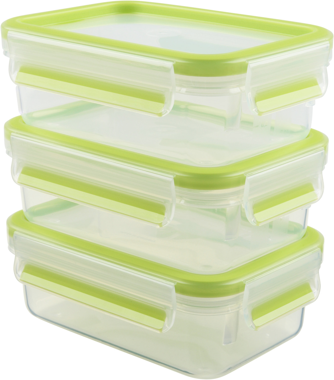 Emsa CLIP & CLOSE 3 x 0,5 l vert