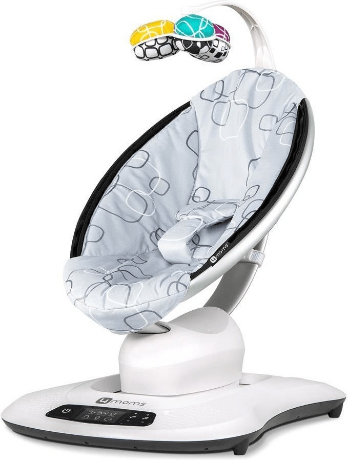 4moms mamaRoo®4 3D Silver plush Design 2018