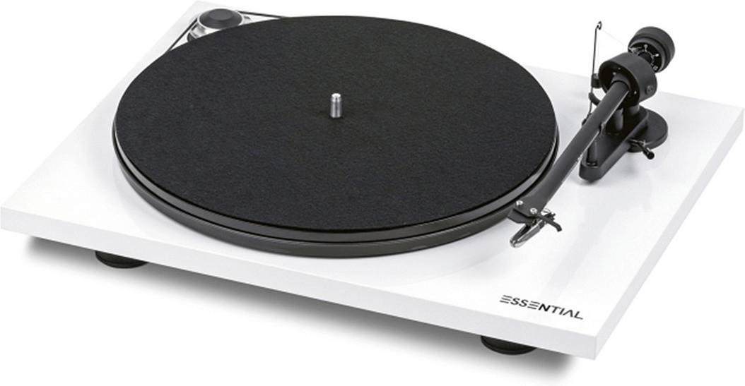 Pro-Ject Essential III RecordMaster blanc