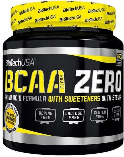 BioTech USA BCAA Flash Zero 360g Pineapple-Mango