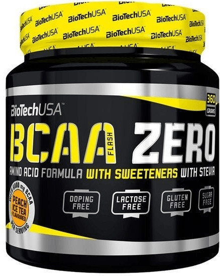 BioTech USA BCAA Flash Zero 360g Peach-Ice Tea