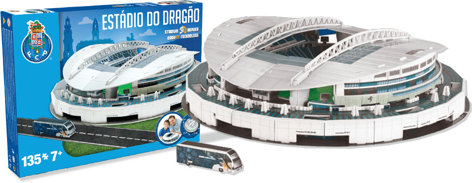 Megableu Puzzle 3D Estádio Do Dragão FC Porto