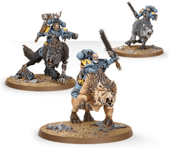 Warhammer 40.000 Space Wolves Thunderwolf Cavalry