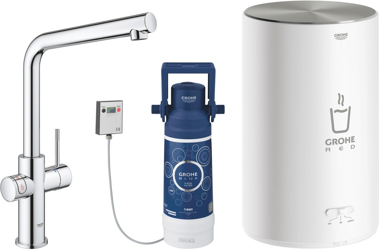 GROHE Red Duo chrome with boiler M (30327001)