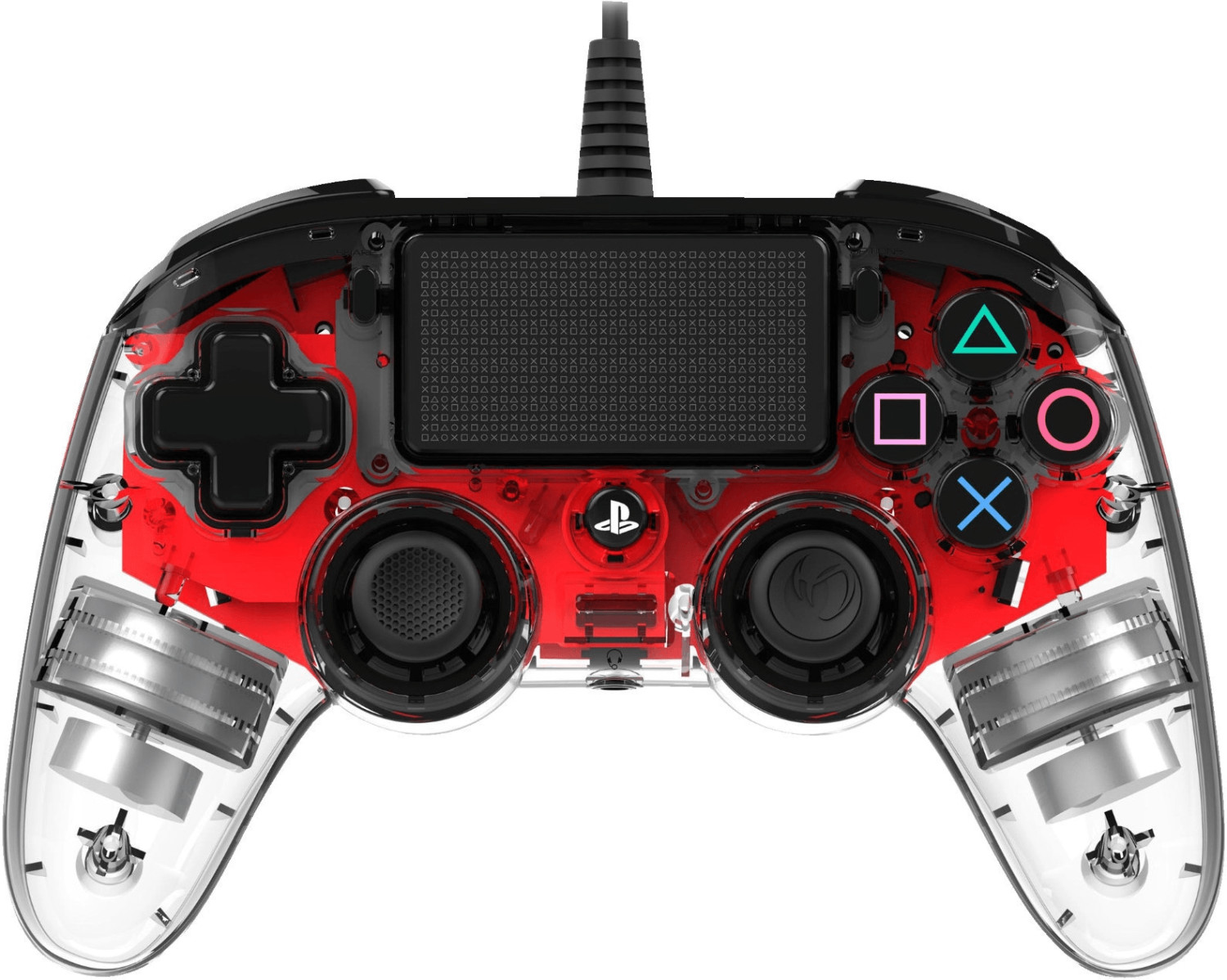 Nacon Wired Illuminated Compact Controller rouge