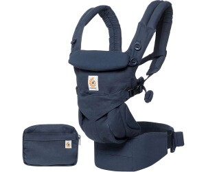 Porte-bébé dorsal ou ventral noir Aubert Concept - de 0 à 15 kg