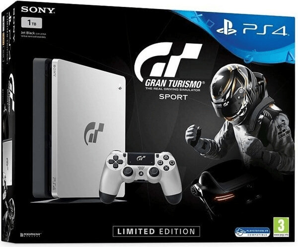 Sony PlayStation 4 (PS4) Slim 1TB - Gran Turismo: Sport Limited Edition, Bild 2