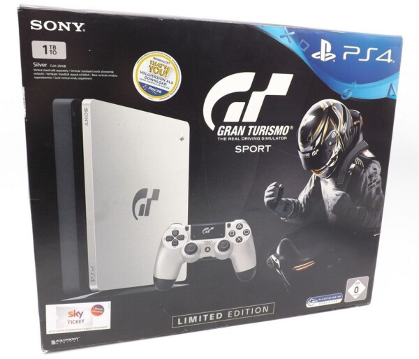 Sony PlayStation 4 (PS4) Slim 1TB - Gran Turismo: Sport Limited Edition, Bild 3