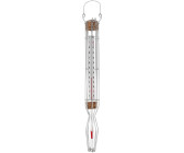 Zuckerthermometer 80+220°C in1°C Fett und Zucker Thermometer im Drahtkorb,Kessel 