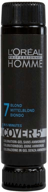 L'Oréal Professionnel Homme Cover 5' No. 7 middle blonde (50 ml)