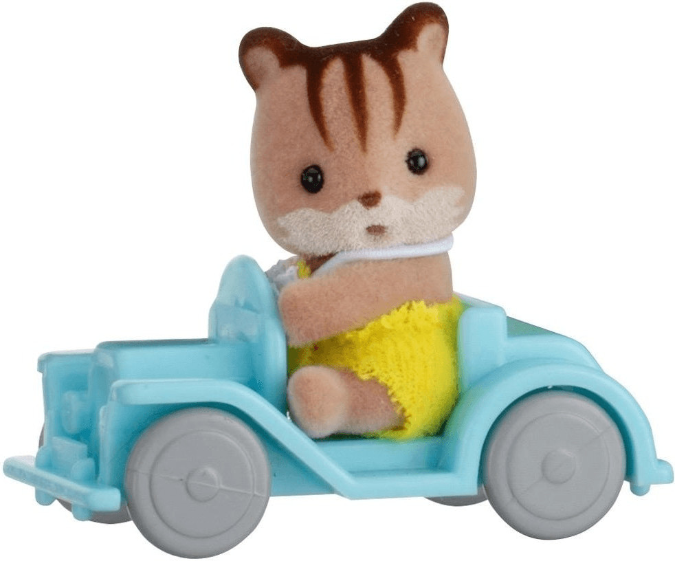 Sylvanian Families Valisette écureuil roux et voiture