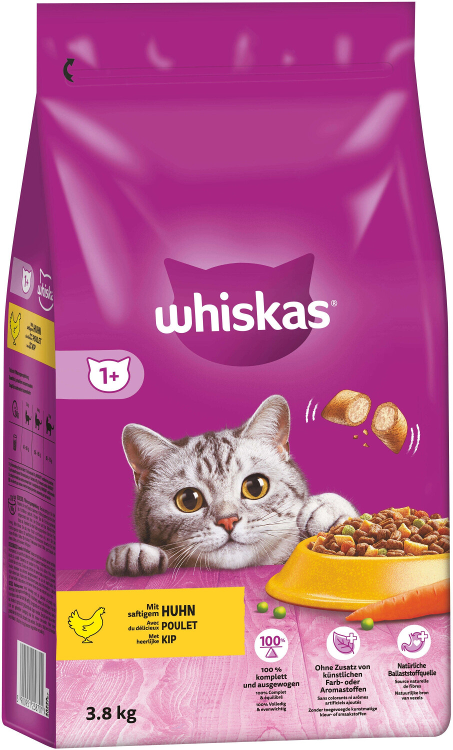 Whiskas Au poulet pour chat adulte (3,8 kg)