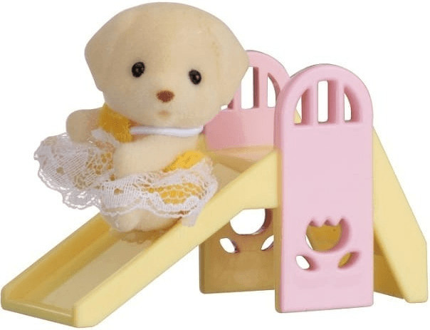 Sylvanian Families Valisette labrador et tobogan