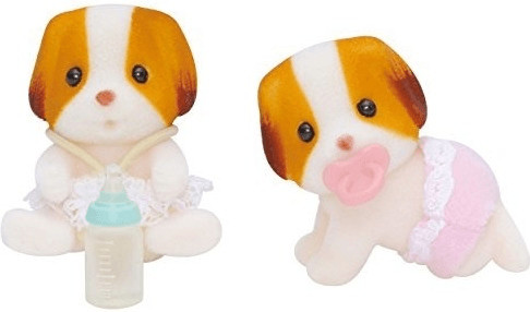 Sylvanian Families Jumeaux chien Chiffon