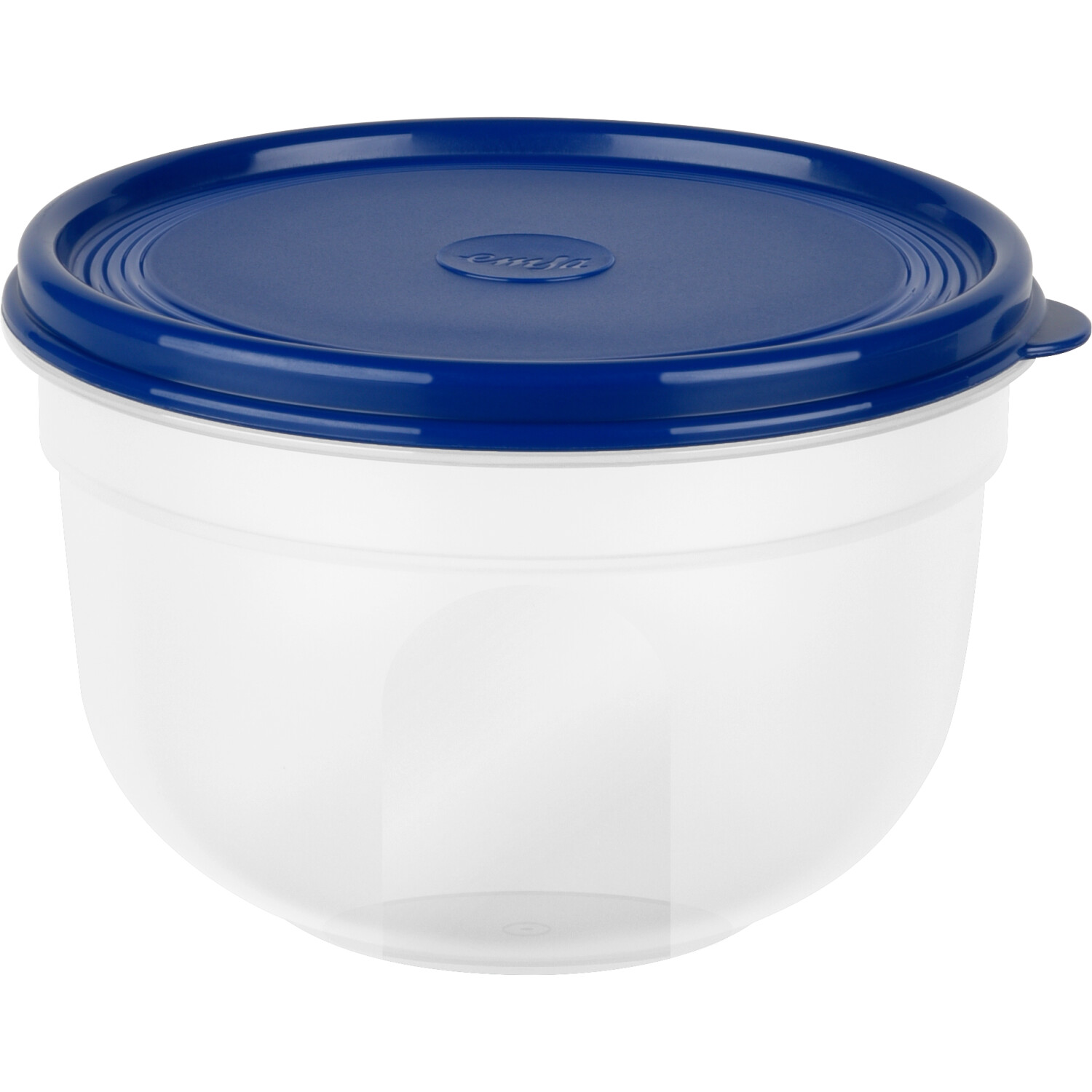 Emsa Boîte de conservation Superline 1,25 L transparent/bleu