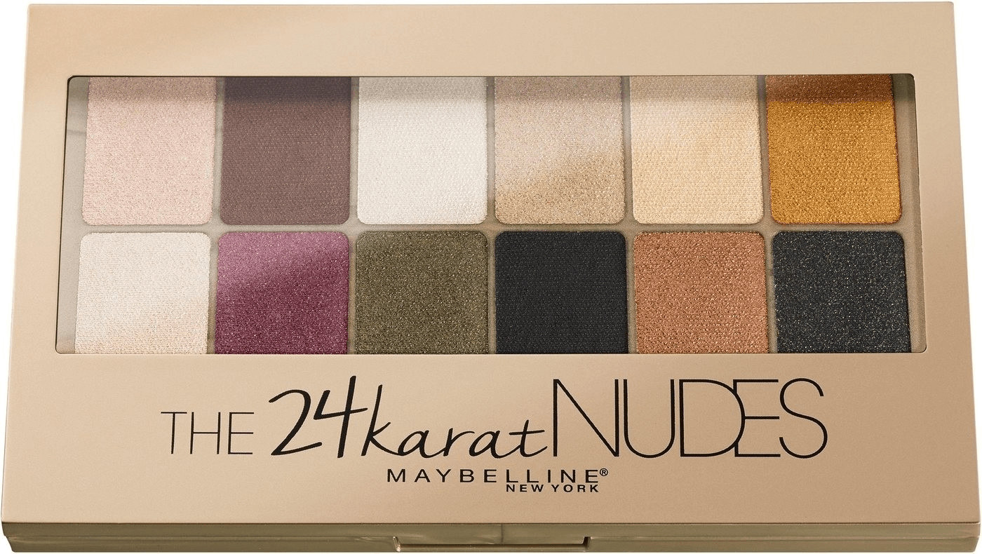 Gemey Maybelline Palette ombre à paupières 24 karat Nudes