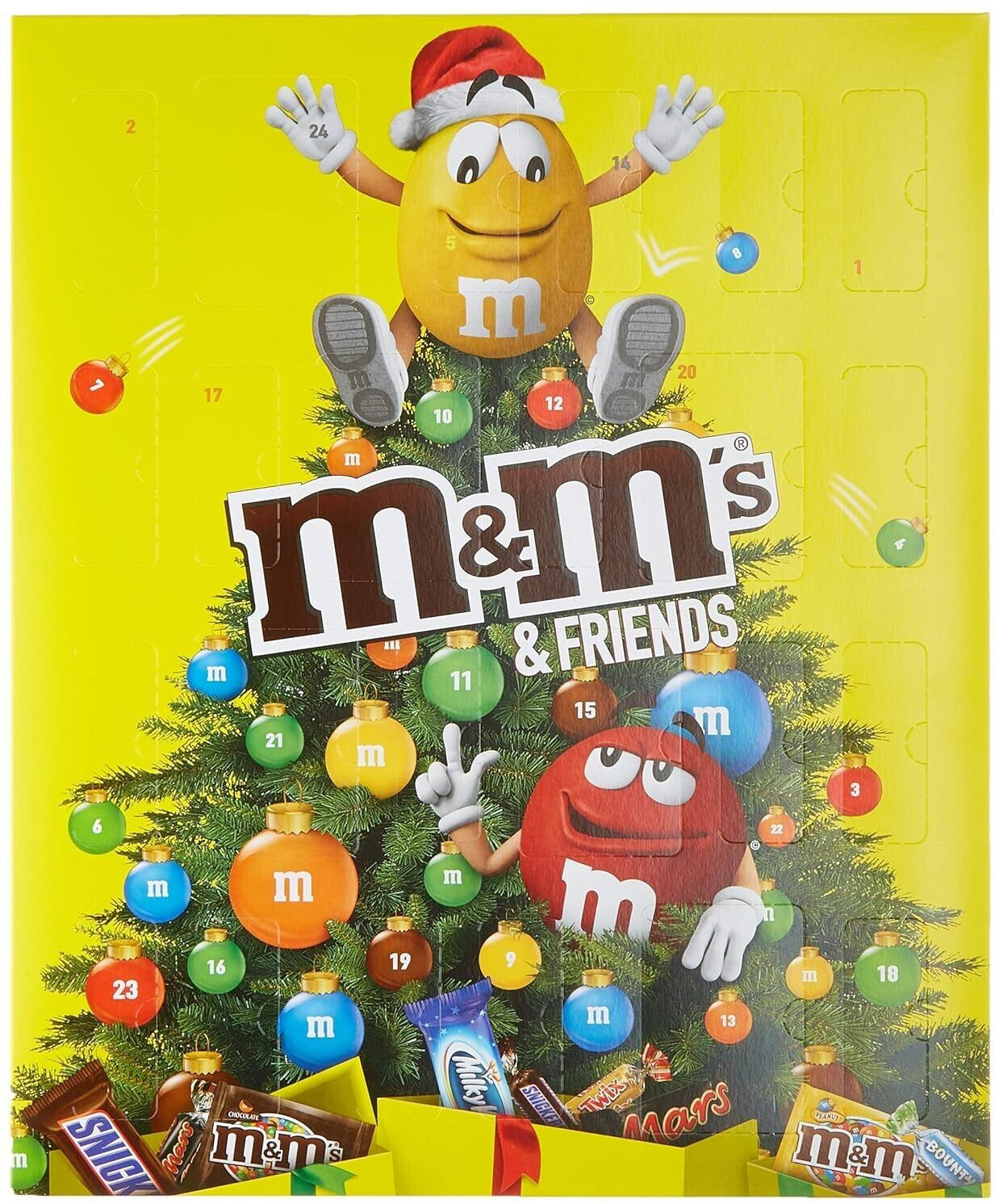 Mars m&m's Friends Advent Calendar