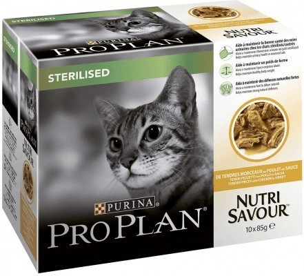 Purina Pro Plan NutriSavour Sterilised poulet en sauce