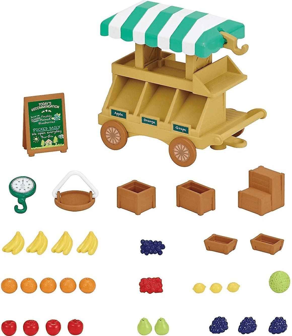 Sylvanian Families Stand de fruits